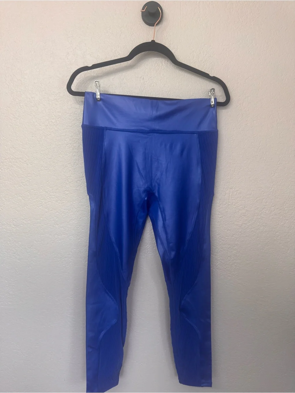 Fabletics Electric Blue Racerback Tank and High-Waist Leggings - Picture 7 of 13